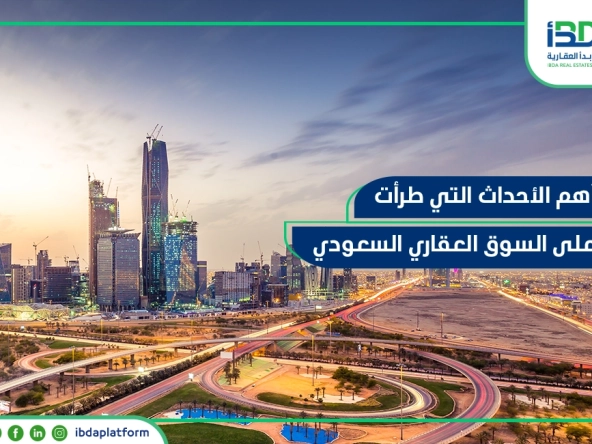 أهم الأحداث والتطورات التي طرأت على السوق العقاري السعودي للأعوام الثلاثة السابقة (2021 -2022 - 2023 )